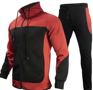 Chándales de hombre de color patchwork recién llegados, chándales con logotipo personalizado para hombre, ropa deportiva para correr, chándal de 2 paneles para hombre - Product Image 5