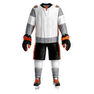 Custom Logo Ice Hockey Uniform Men Women Jersey Pants Set Training Kit OEM - Product Image 2