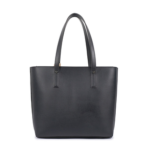 Women's Genuine Leather <b>Tote</b> <b>Bag</b> Solid Color Minimalist Open Top Daily Use All Seasons Fashionable - Product Image 1
