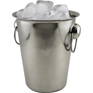 Unique Hammered Brass Ice Bucket With Tongs Round Vintage Design For Party Use Handmade Metal Beverage Cooler Ice Bucket - Product Image 3