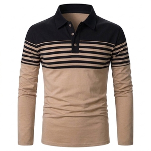 Camiseta Polo de Golf con Cuello en V, Personalizada con Logotipo Bordado, 40S, Lisa o Estampada, de Algodón y Spandex, para Hombre y Mujer, Venta al Por Mayor - Product Image 1