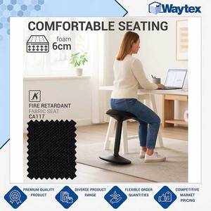 Tabouret dynamique actif réglable en hauteur SCORPI noir, qualité supérieure, best-seller, du fabricant de premier plan - Product Image 6