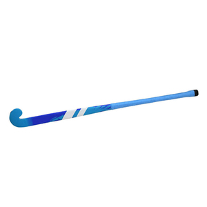 Kit de entrenamiento de hockey sobre hielo con palo de madera personalizado con estampado por transferencia, mango blanco transpirable y cómodo con patrón sólido. - Product Image 3