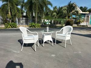 PRCF-091 Commercial <b>Poly</b> <b>Rattan</b> Coffee Set for Hotel Resort Outdoor - Product Image 6