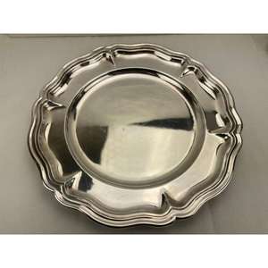 Plato de Presentación de Latón Estilo Floral, Artículos para Eventos, Platos Personalizados, Reutilizables, Aptos para Alimentos, Precio de Fábrica - Product Image 3