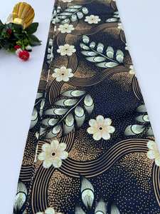 Export Quality African Wax Print Fabric 100 Percent Cotton for Island Women Dresses by Hitjem Export Company Manufacturer - Product Image 5