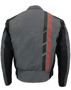 Men's Black Textile <b>Motorcycle</b> <b>Jacket</b> Reflective Skull Design CE Armored Waterproof Windproof Protective Riding <b>Jacket</b> Adventure - Product Image 4