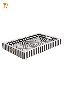 Bandeja hecha a mano con diseño de hueso - Product Image 5