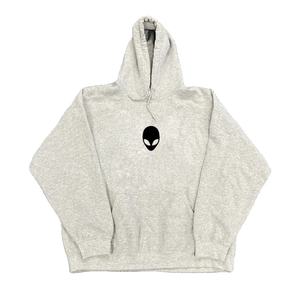 Pull à capuche à épaules tombantes pour hommes, 100% coton, sweat-shirt en molleton brodé, imprimé bouffant, décontracté, hiver, vente en gros - Product Image 1