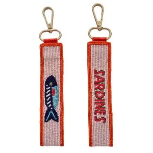 Lightweight Custom Handmade Beaded <b>Name</b> Keychain Personalized Double-Sided Letter <b>Keyring</b> Adjustable Fashion Gifts Key Holders - Product Image 2