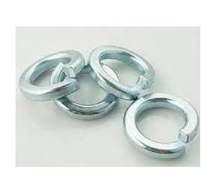 Zinc Plated Spring Lock Washers Split Lock Washers Anti-Loosening <b>Fasteners</b> Lock Washers Spring Washers Plated Anti-Vibration - Product Image 3