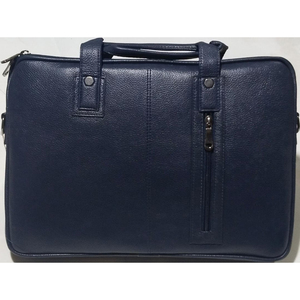 กระเป๋าแล็ปท็อปหนังแท้สำหรับใส่แล็ปท็อปกระเป๋าสะพายข้างสีดำดอลลาร์15รับบัตรเครดิตขนาด M L XL - Product Image 2