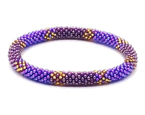 Nepal Made Unique Design Best Selling Handmade Women's Trendy High Grade Unisex Crochet Glass <b>Beads</b> <b>Bracelets</b> for Sale - Product Image 1