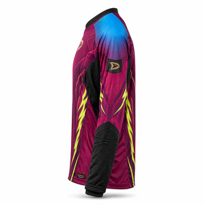 Tenue de paintball personnalisée, maillot de paintball haut de gamme, vêtements d'équipe de speedball, vêtements d'équipe pour tournoi avec zones renforcées sur les avant-bras - Product Image 4