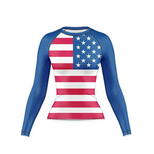 Training Custom Men's Rash Guard-High Quality Compression Wear Breathable Short 100% Polyester Reasonable Price Wholesale - Product Image 4