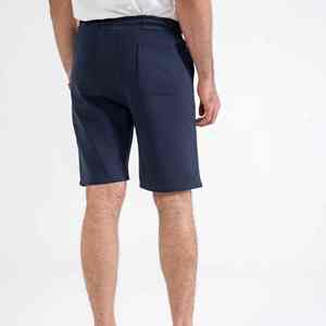 Pantalones Cortos de Hombre Lisos de Lujo Vintage Personalizados, 100% Algodón, Felpa Francesa Gruesa, Deportivos, con Efecto Desgastado por el Sol y Lavado Ácido - Product Image 3