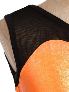 Vestido de tutú con corpiño metálico para niñas de 2 a 10 años Con tocados para actuación en escenario, fiesta temática, ceremonia, ropa de entrenamiento, ropa de baile - Product Image 3