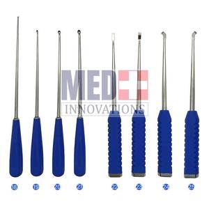 Med Innovation Juego de instrumentos ortopédicos de acero inoxidable para columna vertebral UBE Fuente de alimentación manual Incluye estuche - Product Image 6