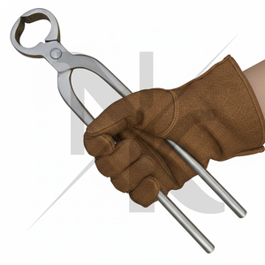 Extracteurs de sabots compacts réutilisables de 12 pouces - Outil chirurgical professionnel en acier forgé pour le retrait de sabots de cheval avec mâchoires de précision affûtées - Product Image 5