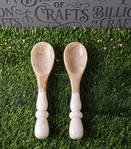 Ensemble de cuillères à salade en résine de qualité supérieure Billion Of Crafts, ustensiles de table, décoration de cuisine - Product Image 2