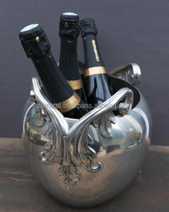 Customizable Unique Design Steel & PC Indoor/Outdoor Party Wine Cooler Unique Metal Champagne Bucket <b>Beer</b> Storage Customizable - Product Image 3