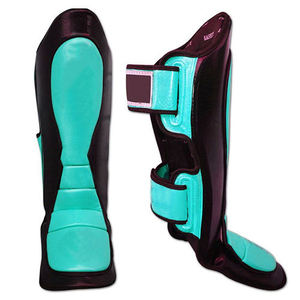 Espinilleras de MMA y Muay Thai, Protector de Piernas para Kickboxing, 100% Cuero, Cierre de Gancho y Bucle, Ligeras, Protección Profesional para Adultos - Product Image 6