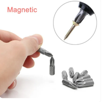 Jeu de 10 embouts de tournevis Torx TOOLJOY 1/4 pouce 25 mm, acier de qualité industrielle, poignée en acier, OEM disponible