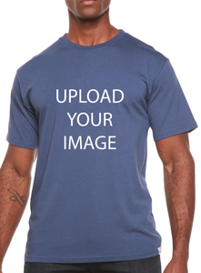 Camiseta de Algodón con Logotipo Personalizado OEM, Impresión por Transferencia de Calor, Secado Rápido, Transpirable, Corte Regular, Cuello Redondo, MOQ Bajo, Camisetas de Manga Corta para Hombre - Product Image 4