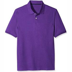 Camisetas Polo para Hombre, Casuales, Transpirables, Nueva Moda Deportiva, Manga Corta, Algodón, Tallas Grandes, Color Morado - Product Image 4