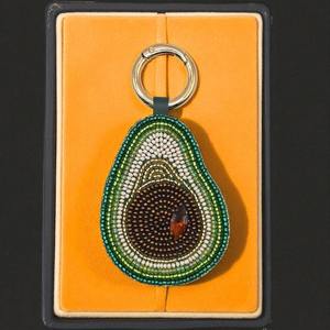 Breloques de sac élégantes en perles avec des motifs artistiques uniques, breloques de sac en perles de rocaille tendance, parfaites pour les cadeaux et souvenirs - Product Image 3