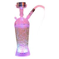 Mini Chicha Électrique Portable en Gros avec Éclairage LED, Tasse à Chicha de Voyage pour Voiture, Accessoires en Acrylique et Plastique Ploox