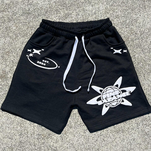 Ensemble chemise et short décontractés en coton à séchage rapide pour homme, personnalisez votre logo, service OEM - Product Image 5
