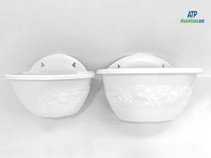 Pot de fleurs mural violet élégant pour la décoration intérieure Pots et jardinières élégants - Product Image 2