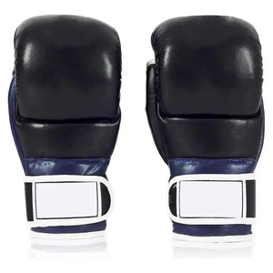 Gants de boxe MMA, de grappling et de kickboxing, demi-doigts, imperméables en PU, pour entraînement et combat, personnalisables, très demandés, excellente qualité - Product Image 4
