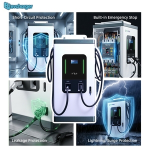 สถานีชาร์จรถยนต์ไฟฟ้าแบบเร็ว ODM OEM CCS2 Ultra 240-360kW DC  แบบสี่พอร์ต สำหรับรถบรรทุกหนัก - Product Image 3