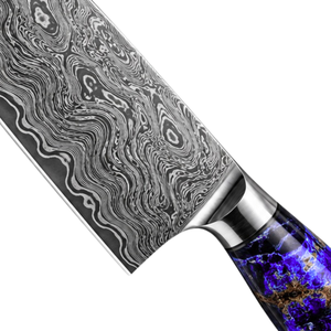Cuchillo de Chef Japonés de Damasco con Diseño de Mango Personalizado para Profesionales Culinarios, Proveedor Mayorista de Cuchillos, Fabricante Mayorista de Cuchillos - Product Image 6