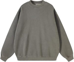 Sweat à capuche unisexe personnalisé en molleton 100 % coton, vente en gros, OEM, tendance, pour l'hiver, streetwear, écologique, séchage rapide, respirant, 340g - Product Image 1