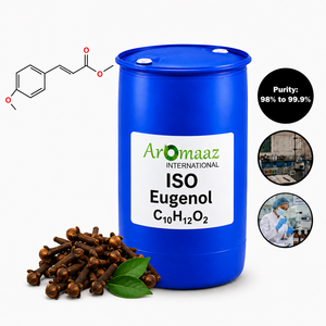 Natural Iso Eugenol <b>Liquid</b> 99.0%-99.5% Assay for GMP HALAL ISO KOSHER Certified Food & Industrial Use | Aromaaz International - Product Image 2