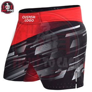 Sangles de boxe renforcées noires et rouges, légères (120-160 grammes), haute flexibilité, extensibles, respirantes, imprimées, 100 % polyester - Product Image 3