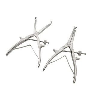 Curette osseuse en acier inoxydable avec manche en aluminium, instrument chirurgical orthopédique, grattoir osseux, outil de chirurgie traumatique, réutilisable, vétérinaire - Product Image 2