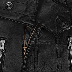 Men's Real Cowhide Oem Service Leather Pant Custom Design Printed Genuine Leather Pant For Men - Product Image 4