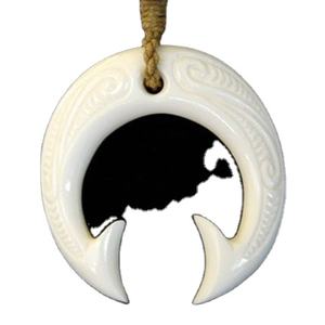 DIFFRANT increíble collar de marfil de imitación PANDANE colgante de dientes de dragón gargantilla fresca joyería Retro estilo tribal collar de hueso - Product Image 6