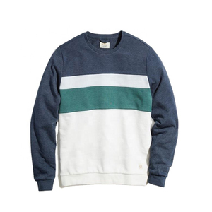 Sudadera de cuello redondo para hombre, 80% algodón, 20% poliéster, forro polar, estilo oversize, holgada, streetwear, casual, hombros caídos, proveedor OEM de moda - Product Image 1