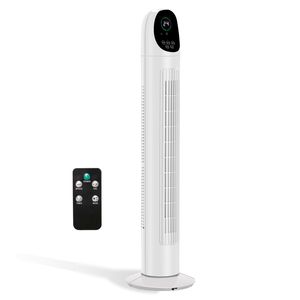 Ventilatore a Torre Standard USA TF 36BR 34 Pollici 110V 50W Senza Serbatoio d'Acqua con Telecomando e Display Digitale in Plastica Nera - Product Image 2
