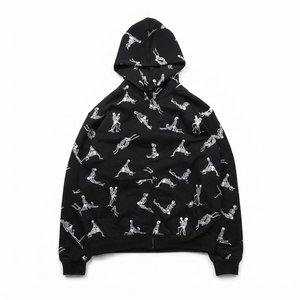 <b>Wholesale</b> Custom Allover Printed Men's <b>Tracksuits</b> For Winter <b>High</b> <b>Quality</b> Men Article For Streetwear Breathable Fabric Autumn - Product Image 4