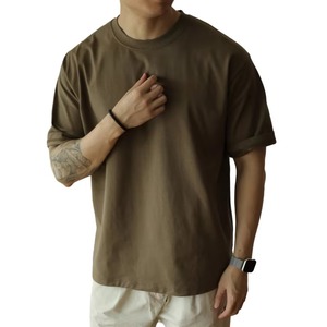 เสื้อยืดโอเวอร์ไซส์ผู้ชายคุณภาพดี ดีไซน์ล่าสุด ผ้าฝ้าย 100% ทรงหลวม พิมพ์ลายใหม่ แฟชั่นเสื้อยืดโอเวอร์ไซส์สั่งทำได้ - Product Image 6