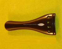 Meghna International Bassoon Round Tailpiece Olive Wood for Black Saddle Ebony Beginners Music Learners Model MEG-O68