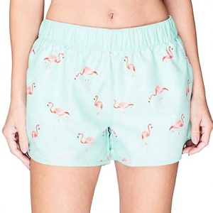 2025 pantalones cortos de algodón transpirables de cintura alta de talla grande personalizados al por mayor para mujeres niñas cierre de cordón informal colores personalizados - Product Image 2