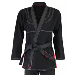 Tenue de judo haut de gamme, vêtements de sport, uniforme de judo confectionné en tissu lourd, coutures renforcées, coupe confortable et durable - Product Image 4