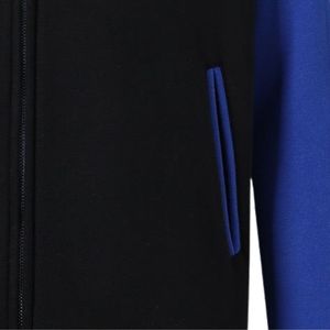 Phi Beta Sigma 1914 <b>Black</b> Varsity <b>Fleece</b> Jacket Greek Fraternity Apparel with Classic Collegiate Style Warmth and Comfort - Product Image 5